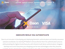 Tablet Screenshot of daon.com