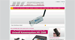 Desktop Screenshot of daon.de