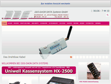 Tablet Screenshot of daon.de